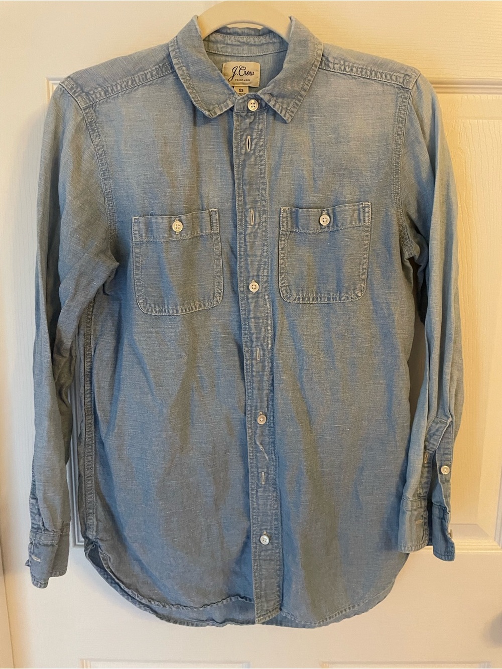 J. Crew Chambray Button-Down Shirt